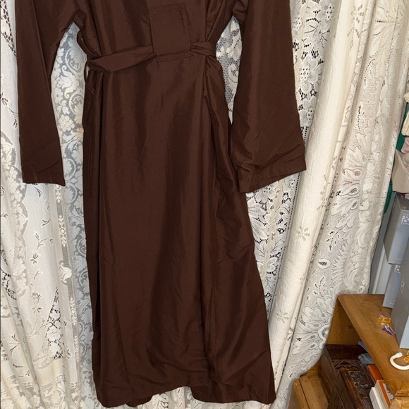 Comphy by Coop wrap Brown Women's Robe - Picture 7 of 8